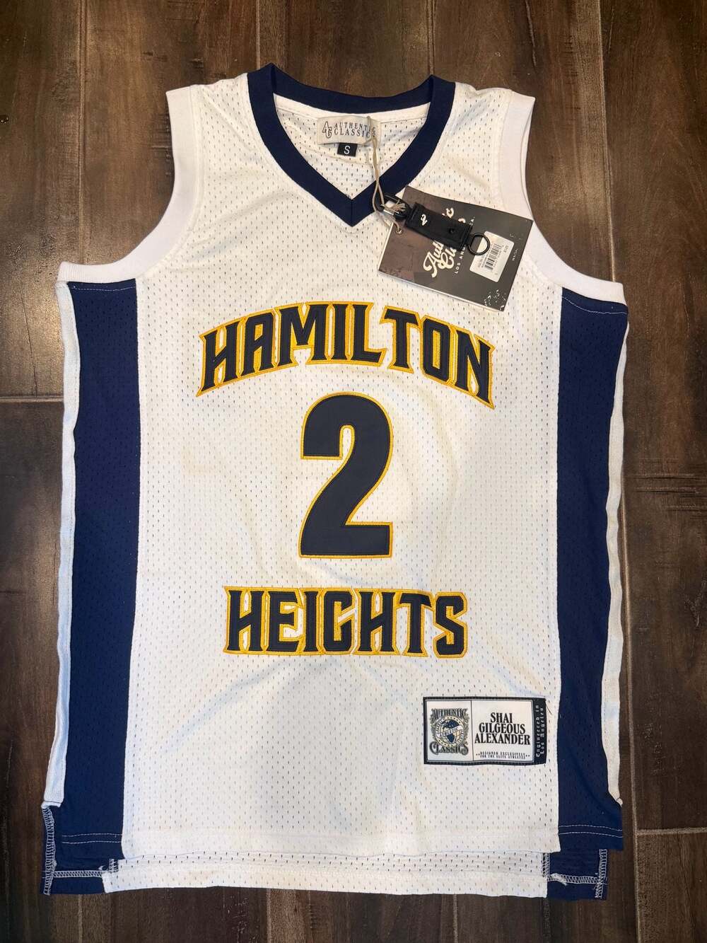 Authentic Classics Shai Gilgeous-Alexander Hamilton Heights High School  Jersey